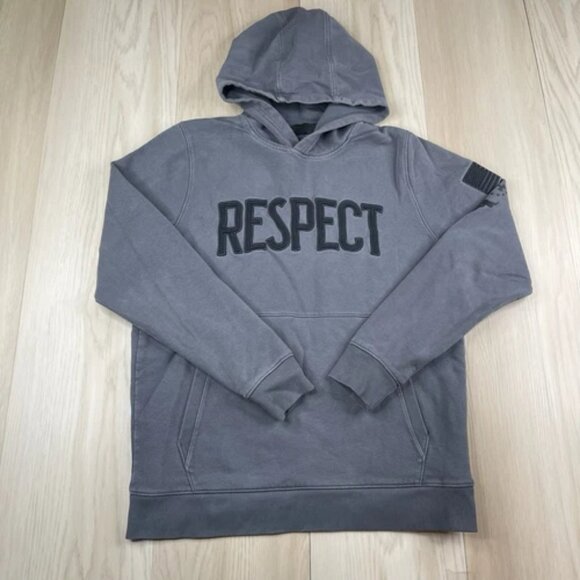 Under Armour Project Rock Respect Flag Coldgear Hoodie Sweatshirt Mens M Medium - Picture 1 of 10